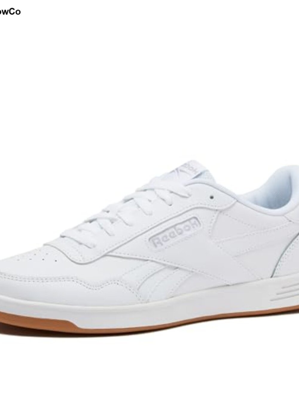 White Leather Fashion Sneakers for Women - Casual Tennis Shoes